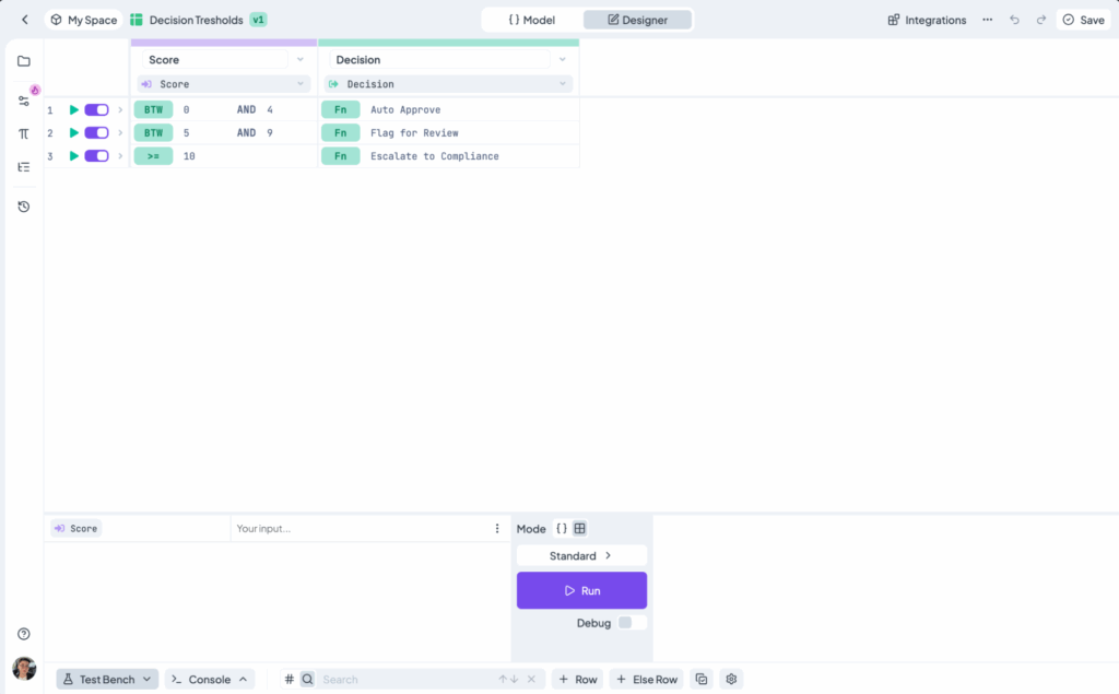 DecisionRules.io Workflow Assembly